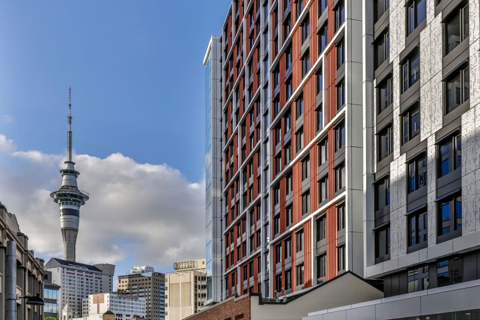 Lorne Street Student Accommodation heritage fa&ccedil;ade